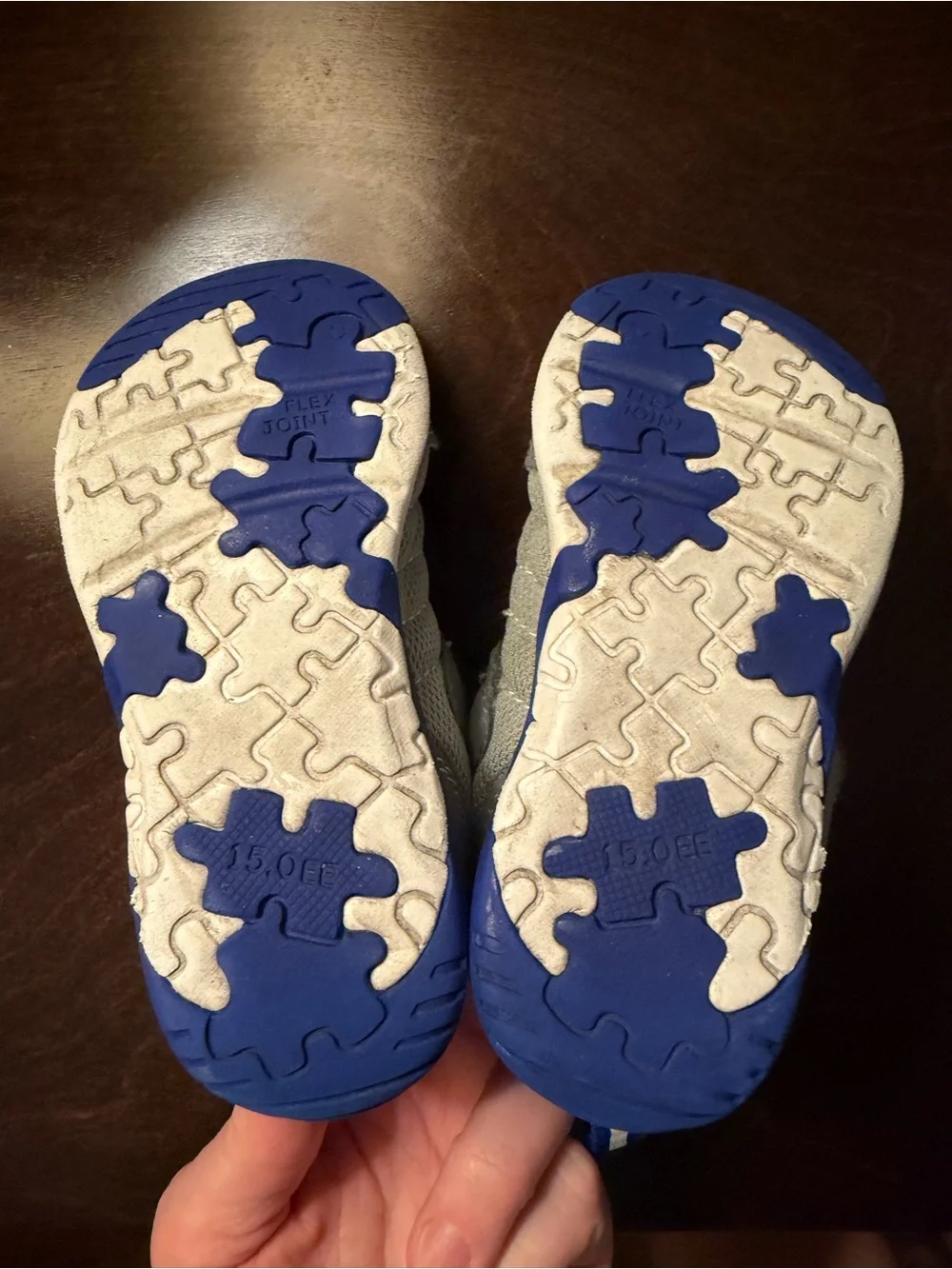 Tsukihoshi Kids' Blue & Gray Tennis Shoes